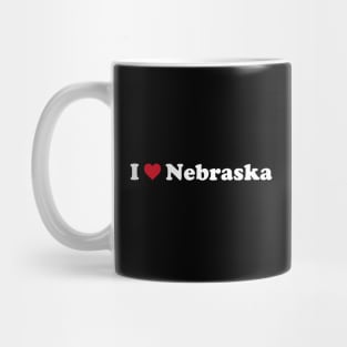 I ❤️ Nebraska Mug